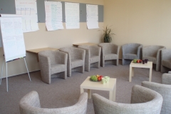 místnost pro vzdělávání a přípravy žadatelů o NRP